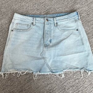 AE mini denim skirt